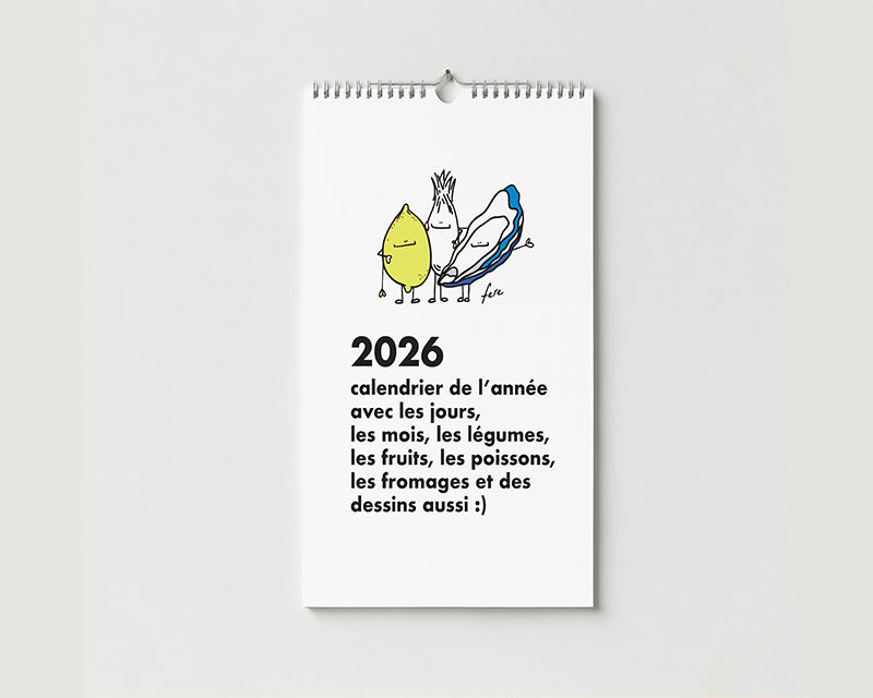 calendrier 2026 saison fere jours mois annee