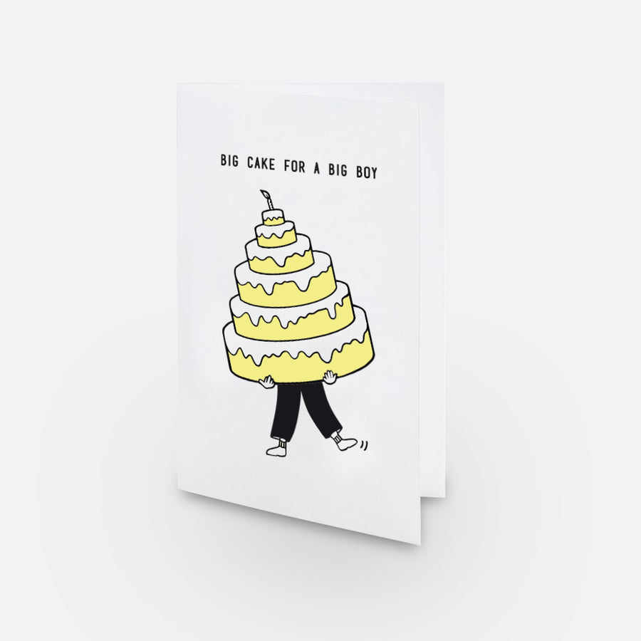 Carte Anniversaire big boy