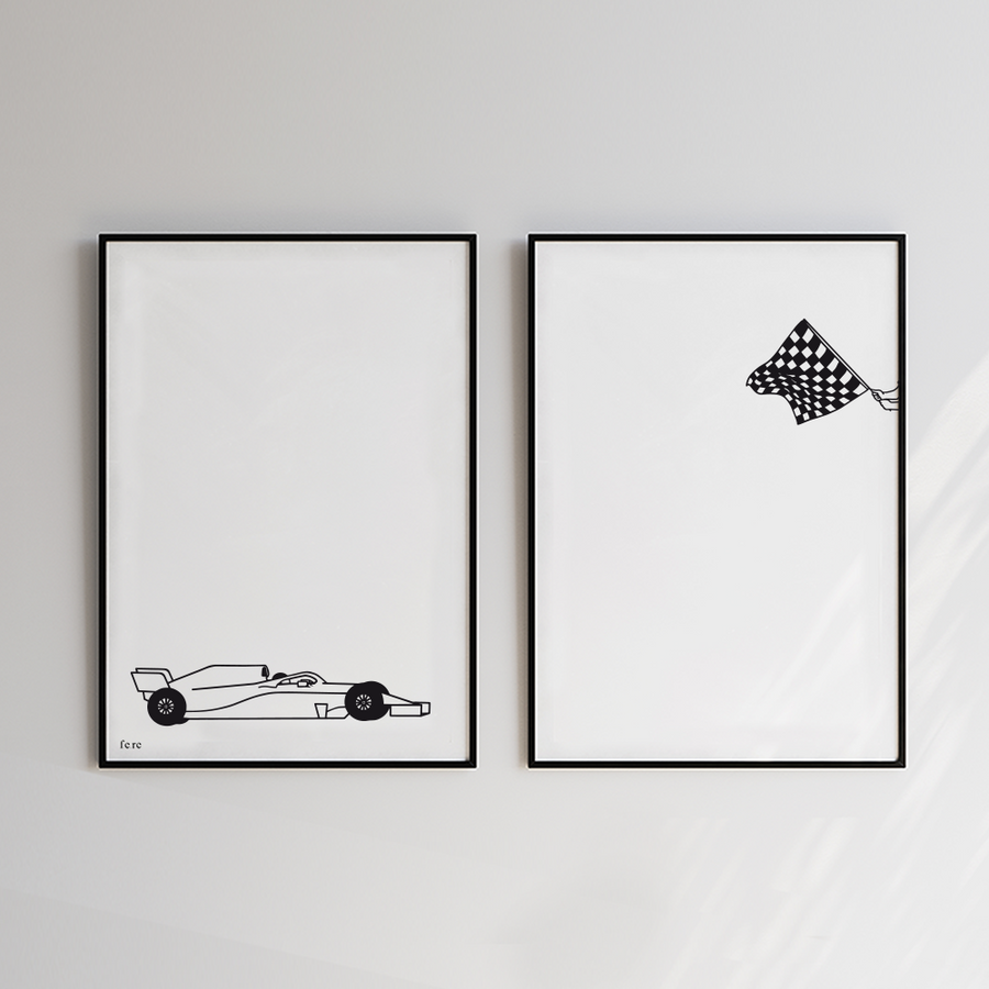F1 formule 1 sport voiture décoration affiches murales