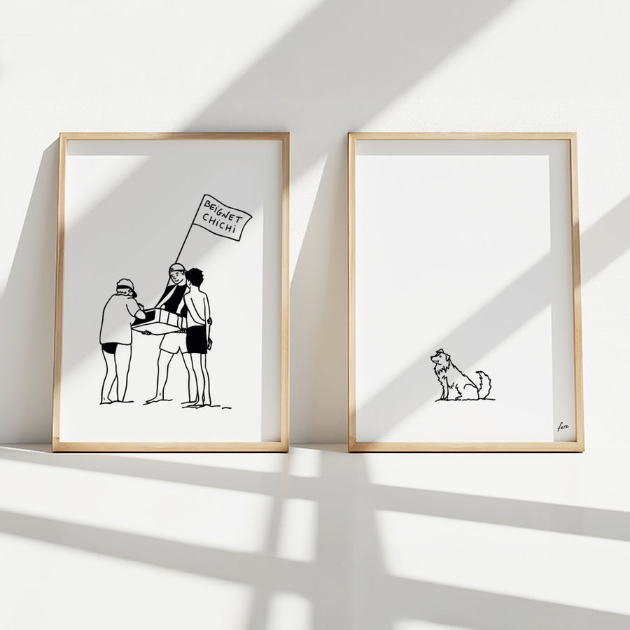 Duo d'affiches L'été - Les Beignets