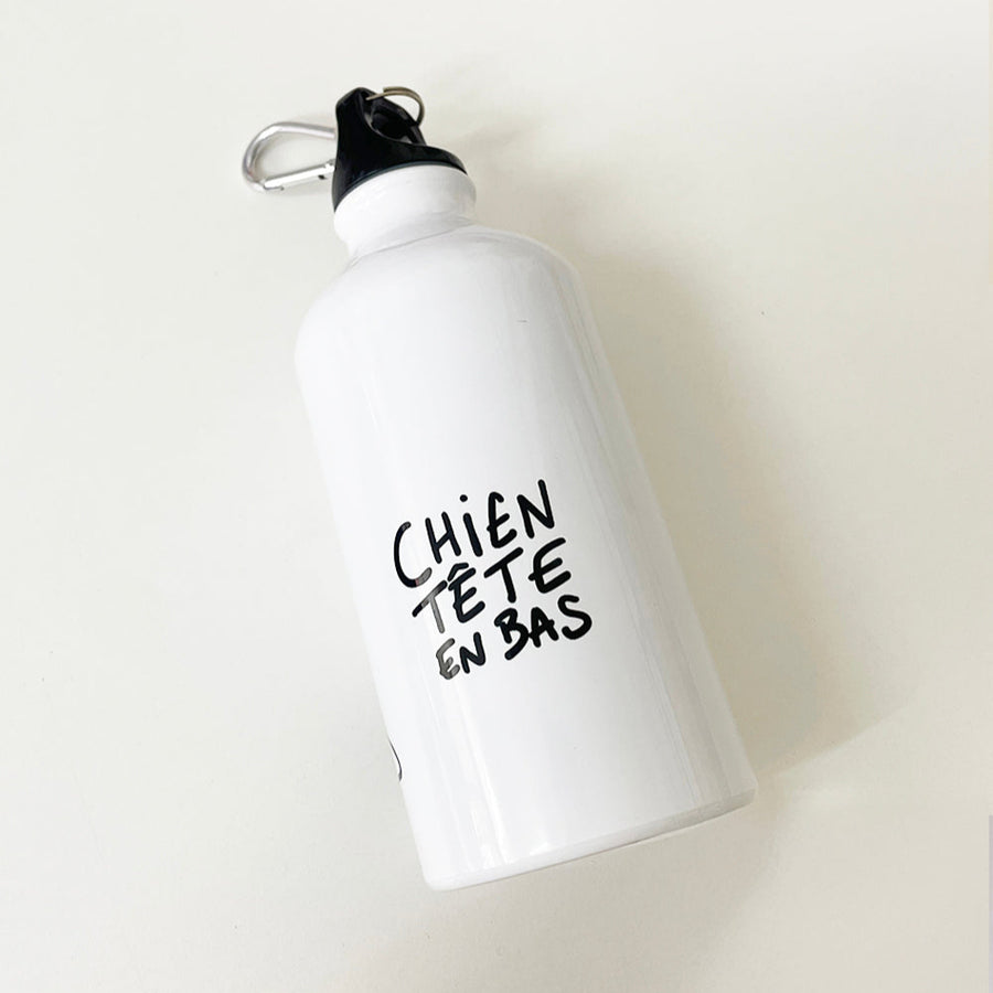 gourde chien tete en bas yoga fere