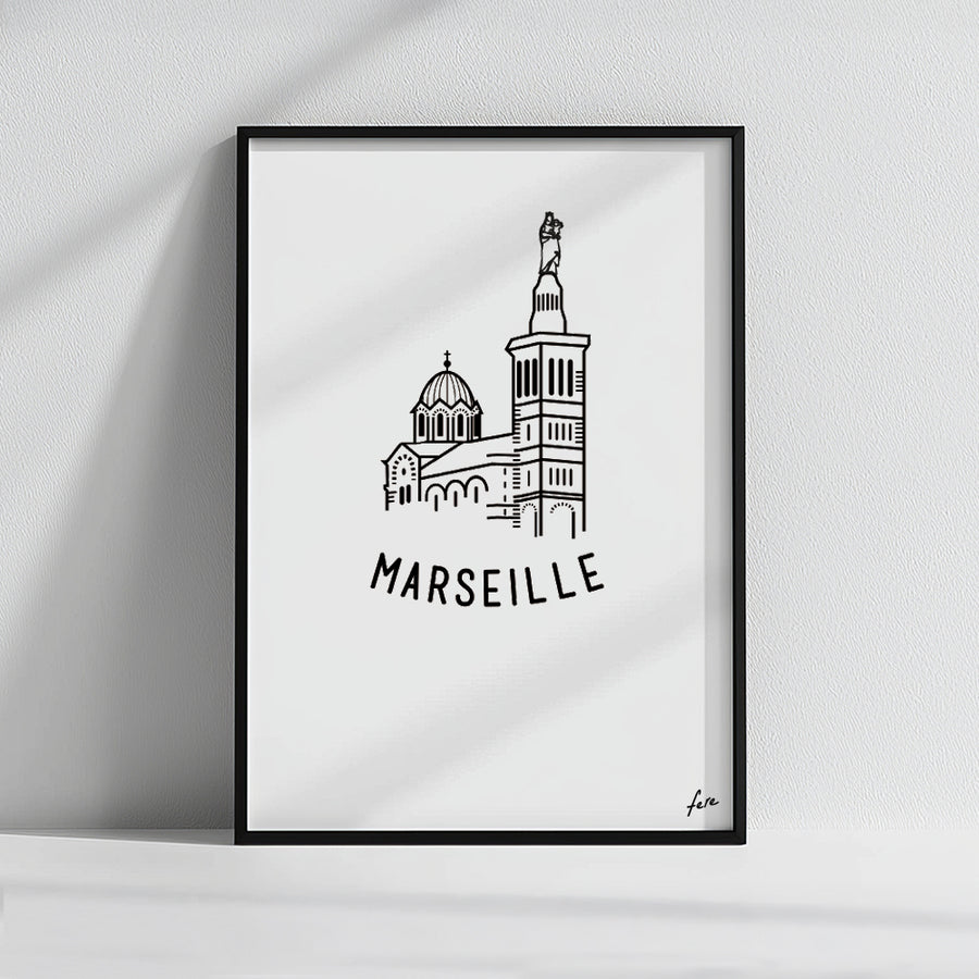 Affiche France, Marseille