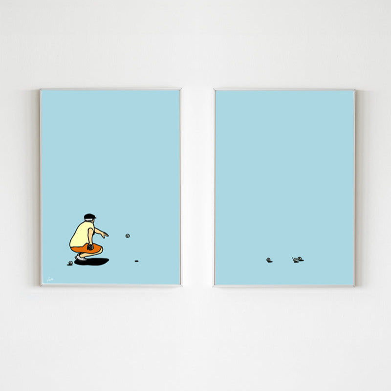 petanque affiches murales fere decoration interieure architecture bouliste