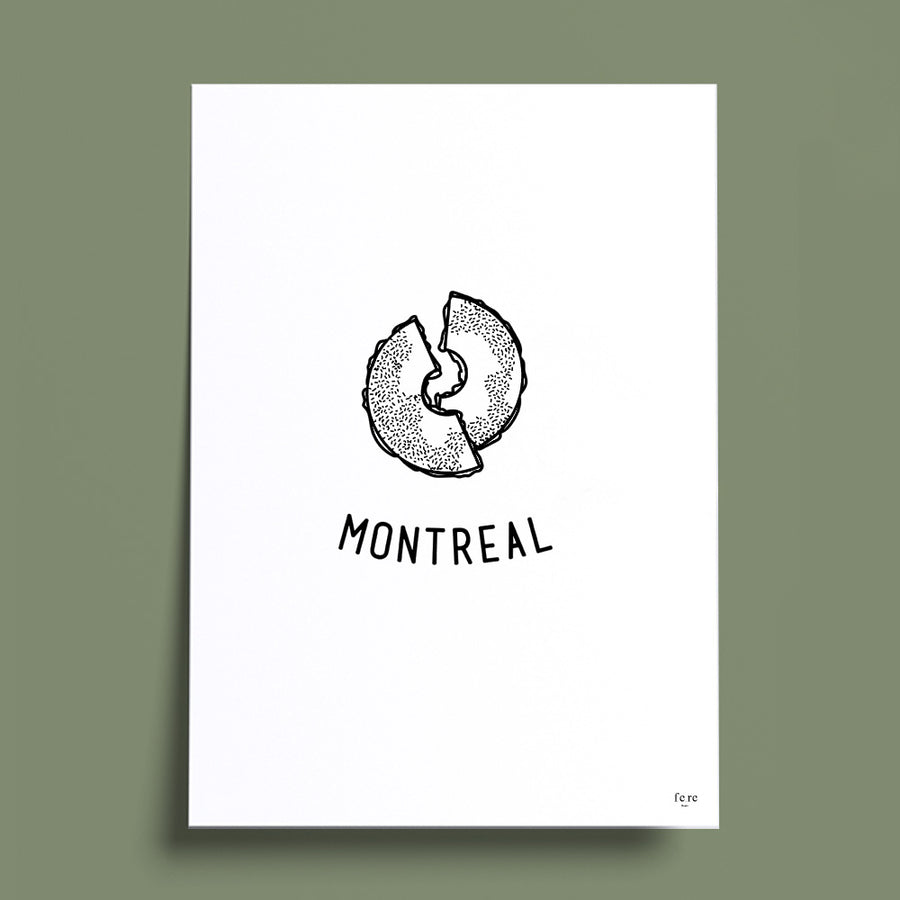 Affiche Monde, Montreal