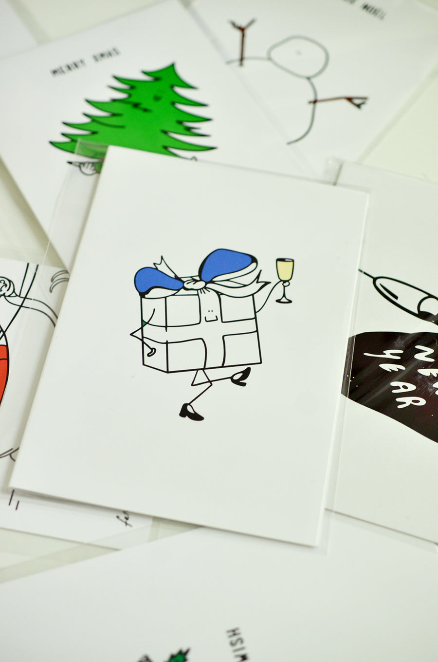 Pack de 6 cartes Noël