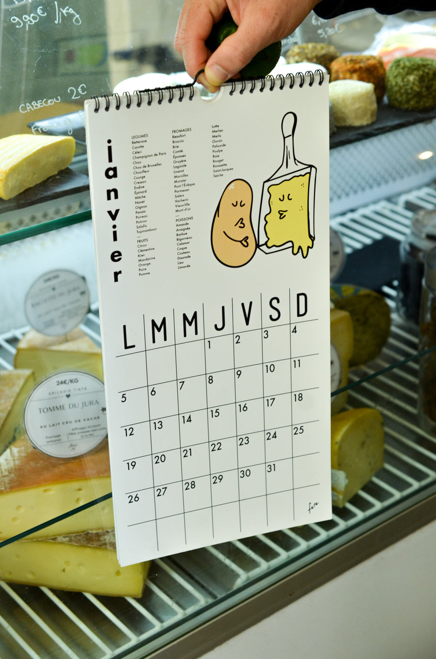 calendrier 2026 saison fere jours mois annee decoration cuisine