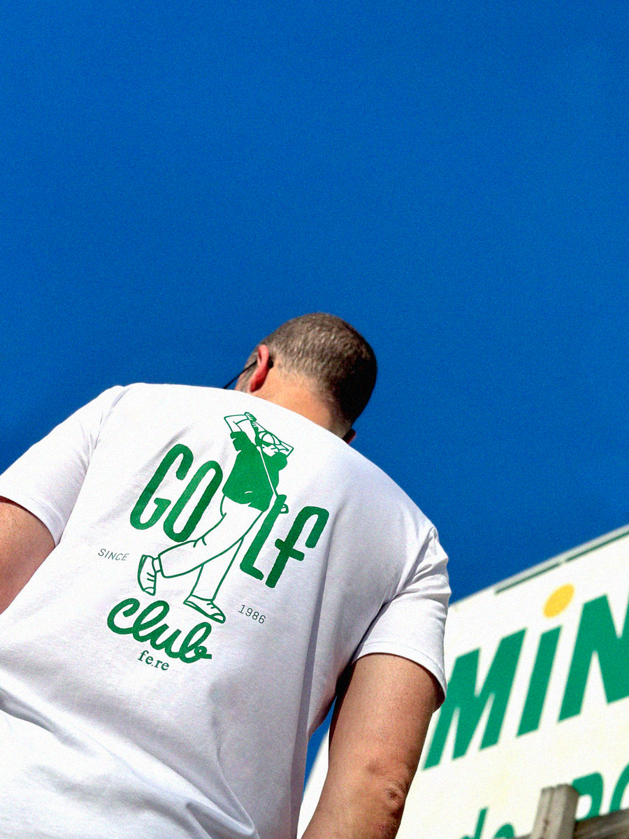 t-shirt golf club green sport creation française summer été fere 