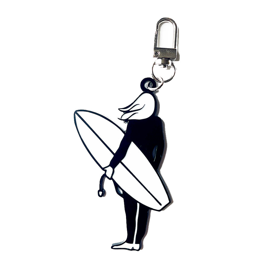 porte-clés Surf en métal émaillé