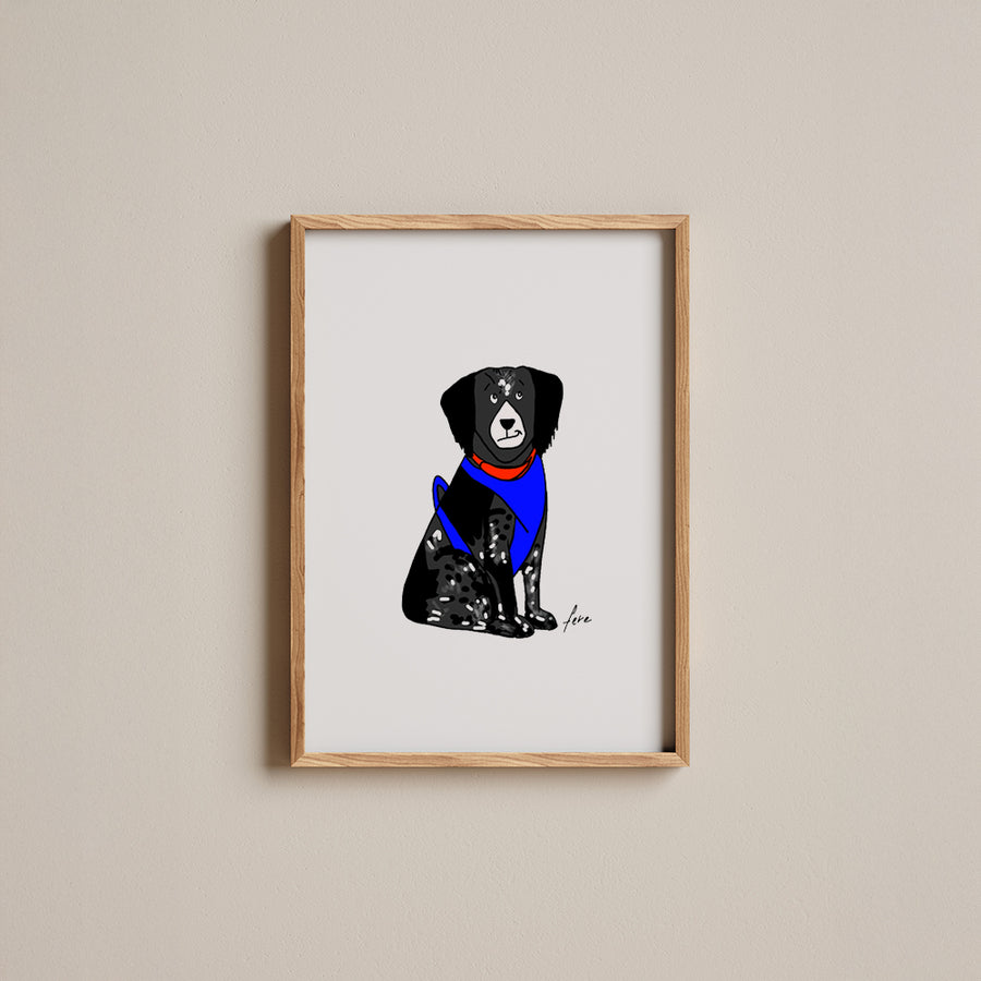 portrait chien personnalisation fere 