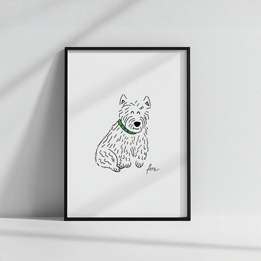 portrait chien personnalisation fere 