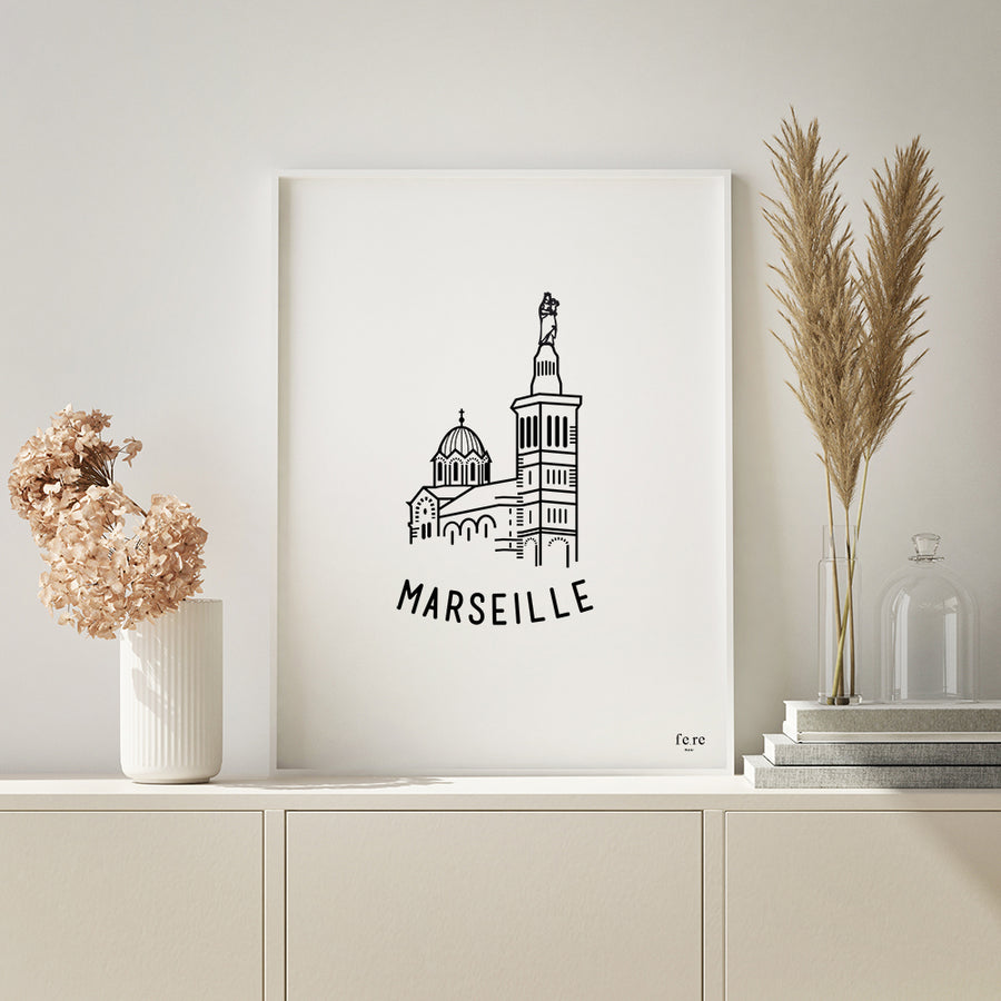 Affiche France, Marseille – FERE