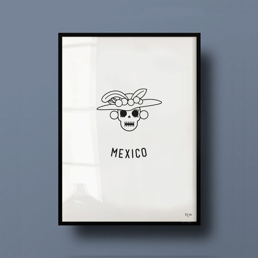 Affiche Monde, Mexico