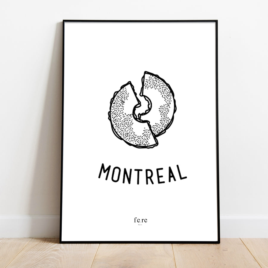Affiche Monde, Montreal