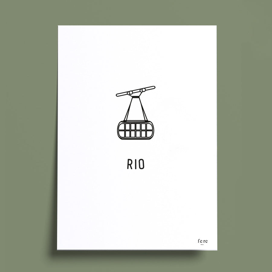 Affiche Monde, Rio