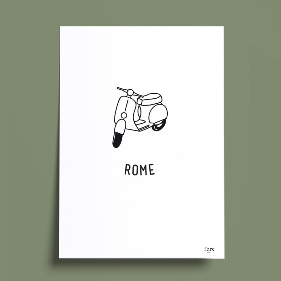 Affiche Monde, Rome